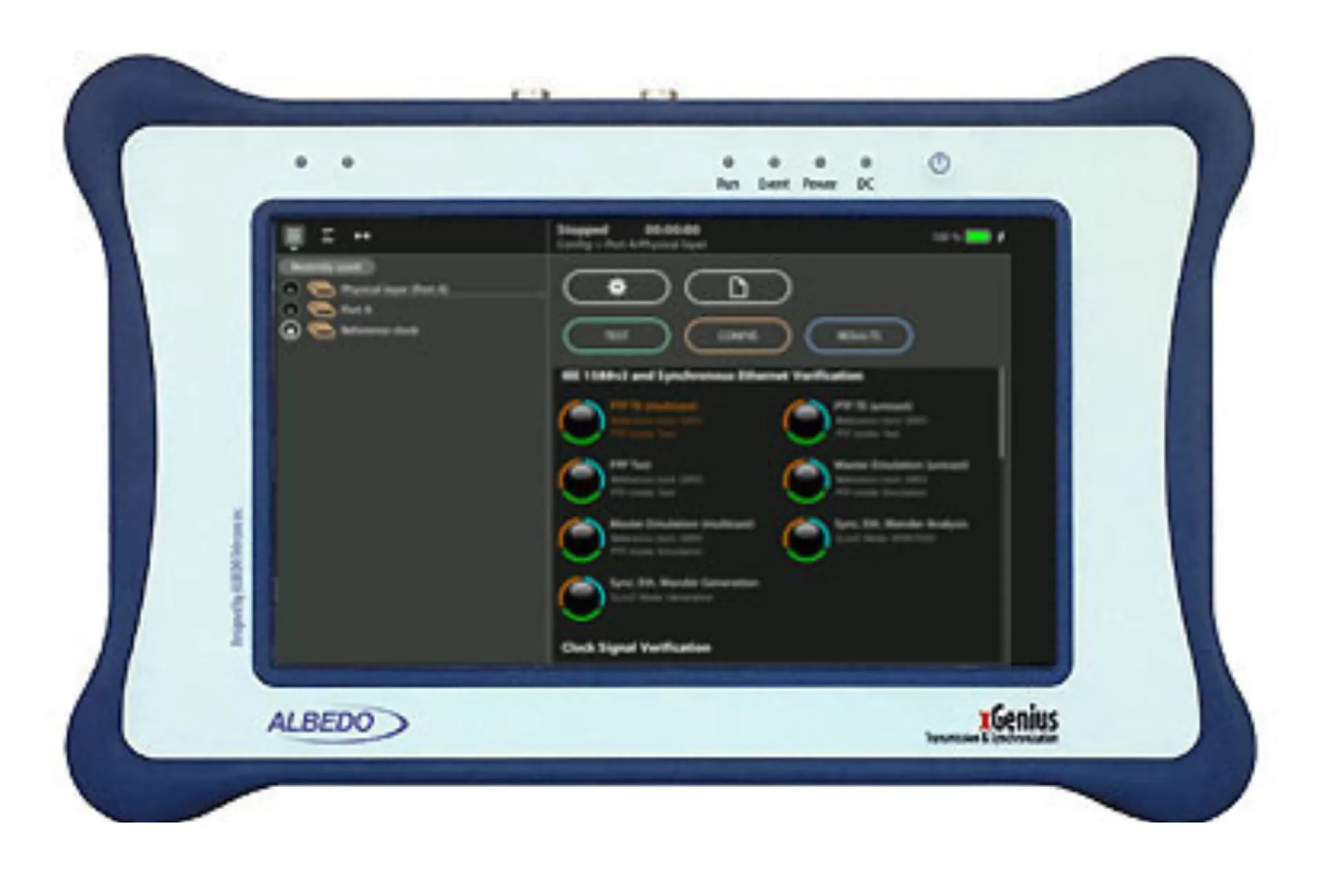 xGenius | Best Handheld Tester for Transmission & Synchronization Networks 